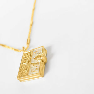 Secret Scriptures Locket: Faith - Gold